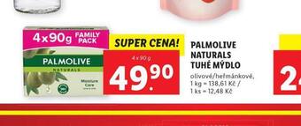 Lidl Palmolive naturals tuhé mýdlo nabídka