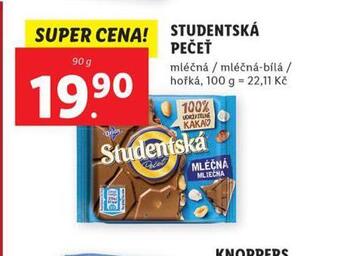 Lidl Orion studentská pečeť nabídka