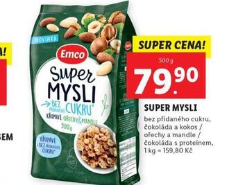 Lidl Super mysli nabídka