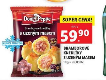 Lidl Bramborové knedlíky s uzeným masem nabídka