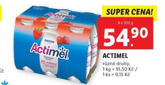 Lidl Actimel nabídka