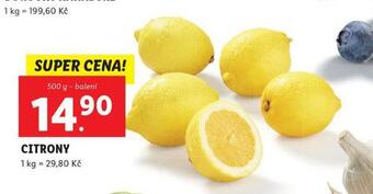 Lidl Citrony nabídka
