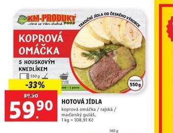 Lidl Hotová jídla nabídka