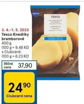 Tesco Tesco knedlíky bramborové 400 g nabídka