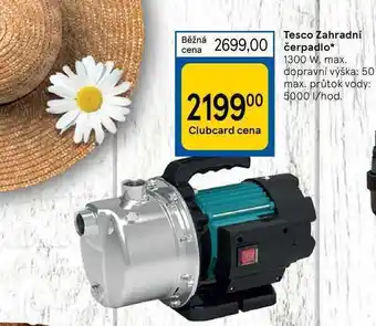 Tesco Tesco zahradní čerpadlo nabídka