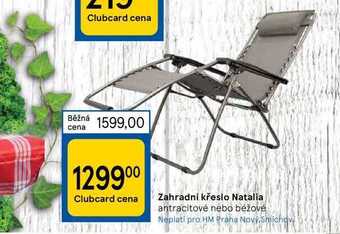 Tesco Zahradní křeslo natalia nabídka