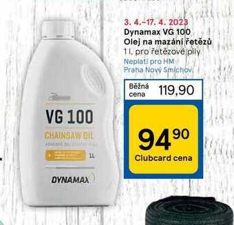 Tesco Dynamax vg 100 olej na mazání řetězů 1 l nabídka