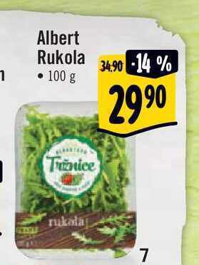 Albert Albert rukola • 100 g nabídka