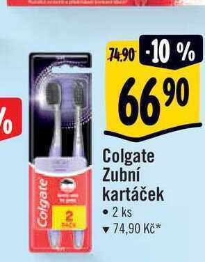 Albert Colgate zubní kartáček • 2 ks nabídka