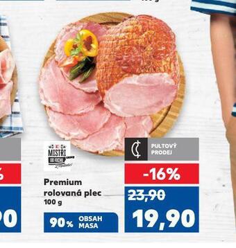 Kaufland Premium rolovaná plec nabídka