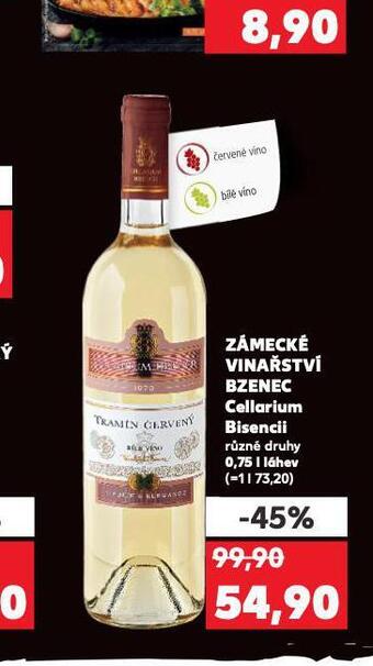 Kaufland Zámecké vinařství bzenec nabídka