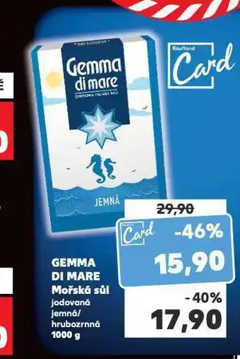 Kaufland Mořská sůl nabídka