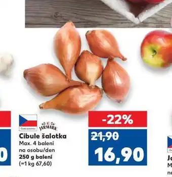 Kaufland Cibule šalotka nabídka