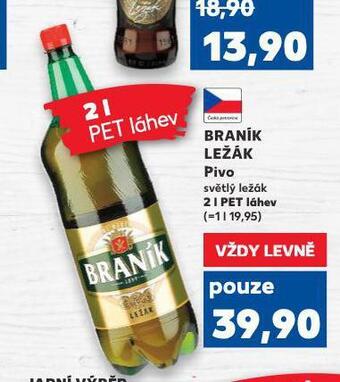 Kaufland Pivo braník nabídka