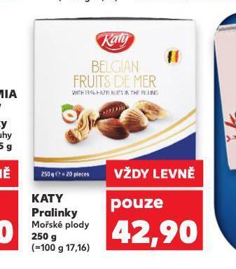 Kaufland Katy pralinky nabídka