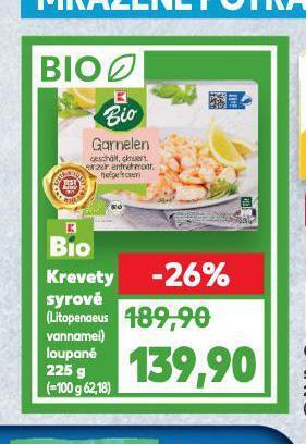 Kaufland Krevety syrové nabídka