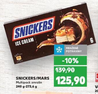 Kaufland Snickers nabídka