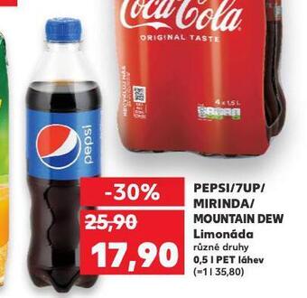 Kaufland Mountain dew nabídka