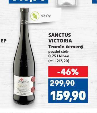 Kaufland Tramín červený nabídka