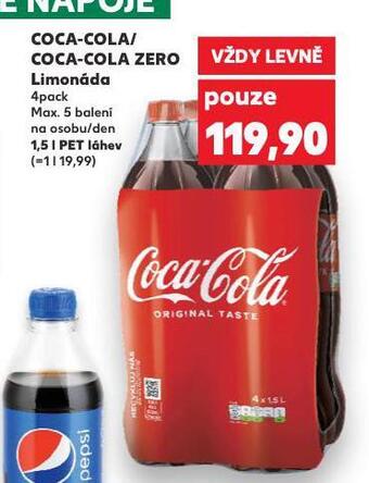 Kaufland Coca-cola zero nabídka