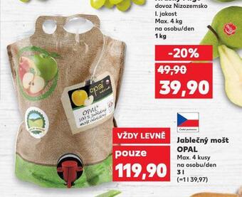 Kaufland Jablečný mošt nabídka