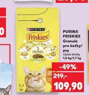 Kaufland Purina granule pro psy nabídka