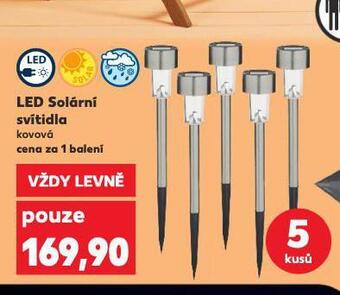 Led solární svítidla