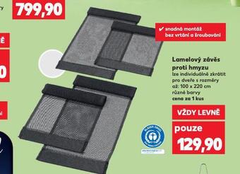 Kaufland Lamelový závěs proti hmyzu nabídka