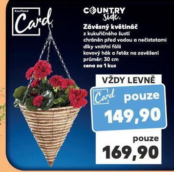 Kaufland Závěsný květináč nabídka