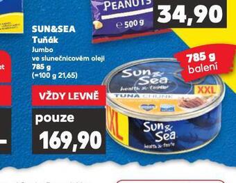 Kaufland Sun & sea tuňák nabídka