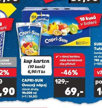 Kaufland Capri sun nabídka