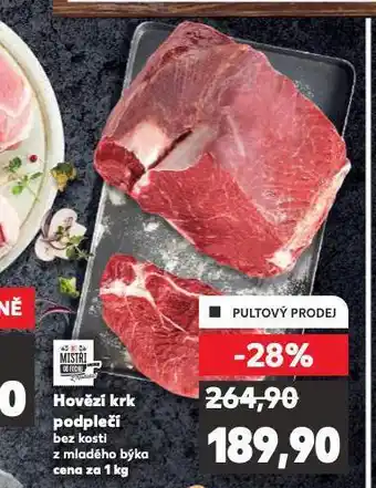 Kaufland Hovězí krk podplecí nabídka