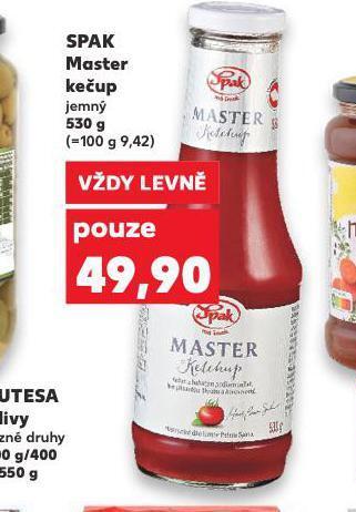 Kaufland Spak kečup nabídka