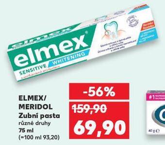 Kaufland Elmex zubní pasta nabídka