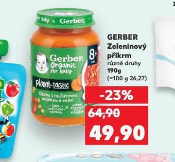 Kaufland Gerber zeleninový příkrm nabídka