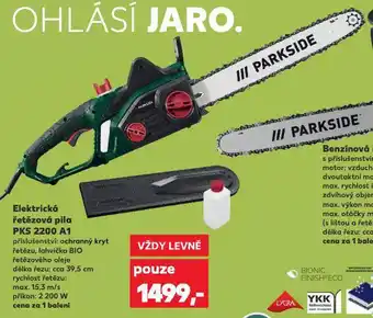Kaufland Elektrická řetězová pila nabídka
