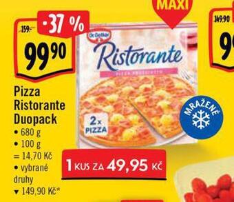 Albert Pizza ristorante nabídka