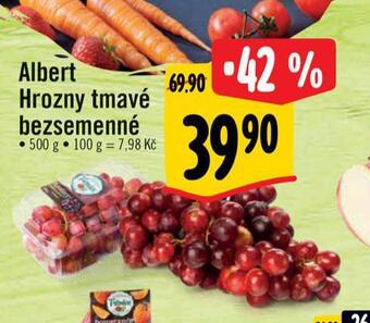 Albert Hrozny tmavé bezsemenné nabídka