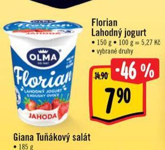 Albert Florian lahodný jogurt nabídka