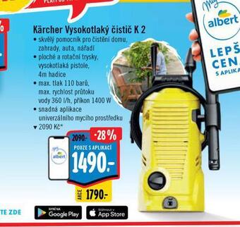 Albert Karcher vysokotlaký čistič nabídka