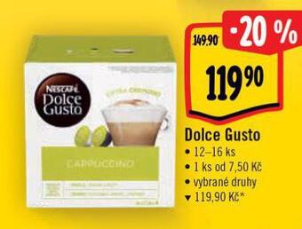Albert Kávové kapsle dolce gusto nabídka