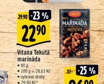 Albert Vitana tekutá marináda nabídka