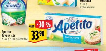 Albert Apetito tavený sýr nabídka