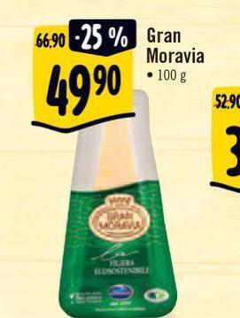 Albert Gran moravia sýr nabídka