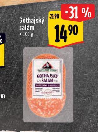 Albert Gothajský salám nabídka