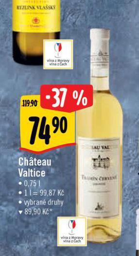 Albert Chateau valtice nabídka