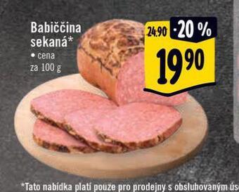 Albert Babiččina sekaná nabídka