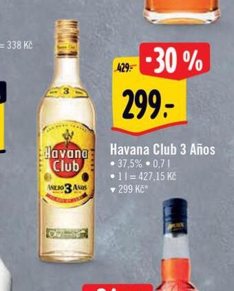 Albert Havana club 3 aňos nabídka