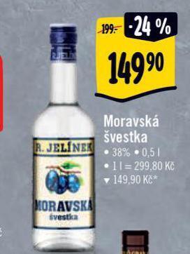 Albert Moravská švestka nabídka