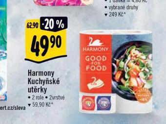 Albert Harmony kuchyňské utěrky nabídka